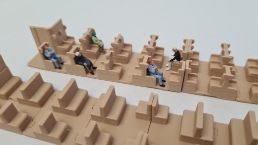 Inneneinrichtung für Märklin 40361 : Zugpackung Karwendel Express