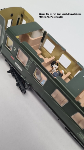 Inneneinrichtung für Märklin 40361 : Zugpackung Karwendel Express