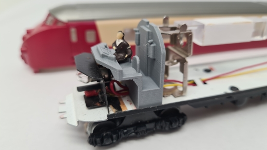 Führerstand für Märklin 3070 3071: RAm TEE Steuerwagen