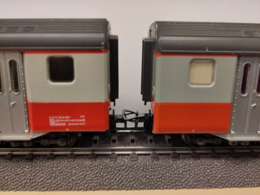 Nahkupplungsset für Liliput Swiss Express EW III