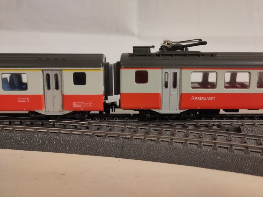 Nahkupplungsset für Liliput Swiss Express EW III