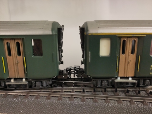 Set Nahkupplung (NAK) für HAG Personenwagen (alte Generation)