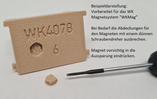Magnete (10 Stück) passend zu WK Magnetsystem (WK Mag)