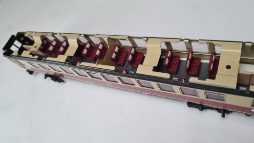 MF Inneneinrichtung für Märklin 4056: DB TEE Grossraumwagen