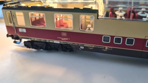 Inneneinrichtung für Märklin 4090: DB TEE Aussichtswagen mehrfarbig, Wechselvariante