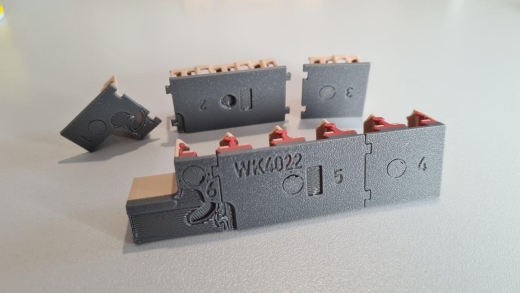 Inneneinrichtung für Märklin 4022 4033, Primex 4198: Abteilwagen Mehrfarbig