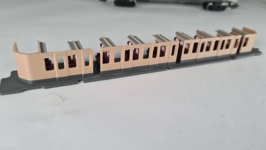 Inneneinrichtung für Märklin 4050: SNCF D-ZUG Personenwagen 1. Klasse Mehrfarbig