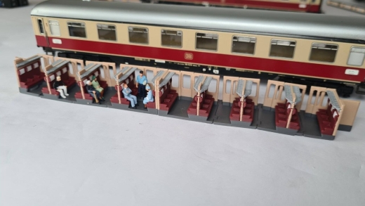 MF Inneneinrichtung für Märklin 4055 (4059 LED): DB TEE Abteilwagen