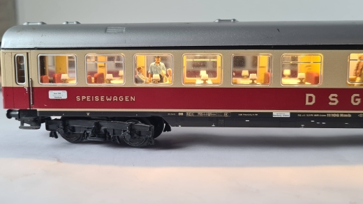MF Inneneinrichtung für Märklin 4057: DB TEE Speisewagen
