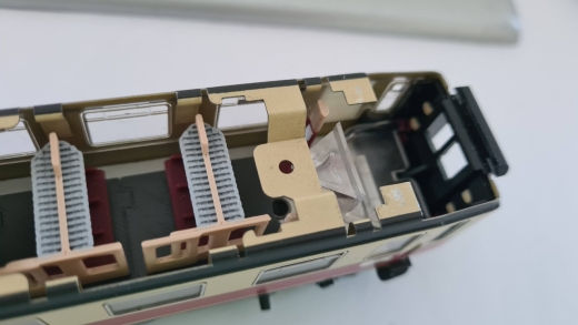 MF Inneneinrichtung für Märklin 4059: DB TEE Abteilwagen m. Schlusslicht