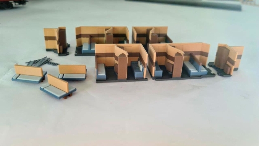 MF Inneneinrichtung für Märklin 4029: CIWL Internat. Schlafwagen