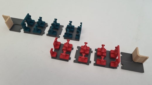 MF Inneneinrichtung für Märklin 4066: SBB Schnellzugwagen 1. Klasse