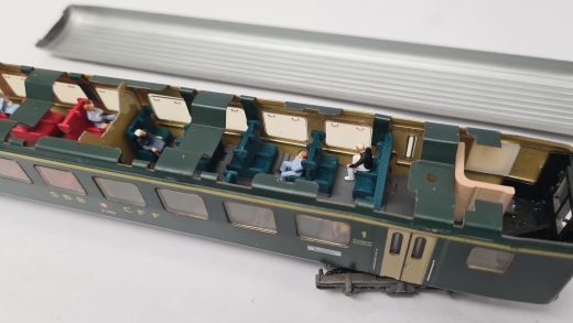 MF Inneneinrichtung für Märklin 4066: SBB Schnellzugwagen 1. Klasse