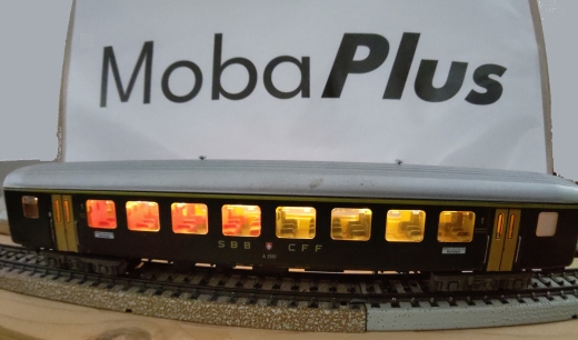 MF Inneneinrichtung für Märklin 4066: SBB Schnellzugwagen 1. Klasse