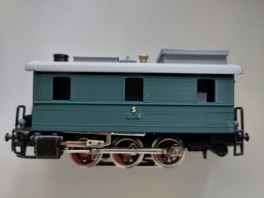 Kastendampflok VHE Ec 3/3 Nr. 5 : Umbausatz zu Basis Märklin 3000