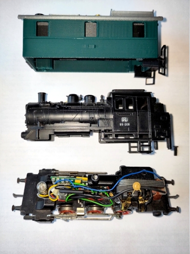 Kastendampflok VHE Ec 3/3 Nr. 5 : Umbausatz zu Basis Märklin 3000