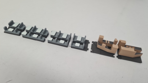 MF Inneneinrichtung für Märklin 4068: SBB Speisewagen (WR) RIC