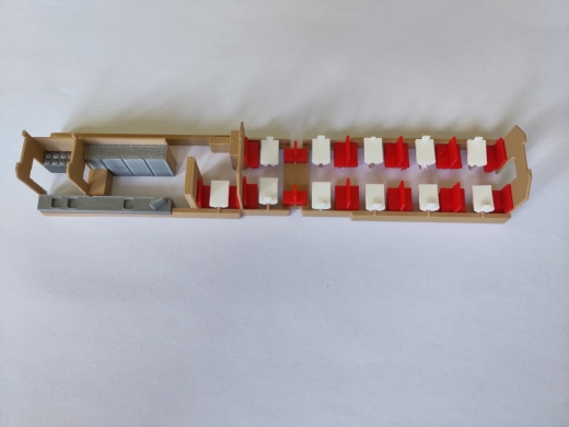 Inneneinrichtung für HAG Speisewagen EW I (9 Fenster)