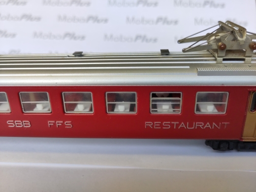 Inneneinrichtung für HAG Speisewagen EW I (9 Fenster)