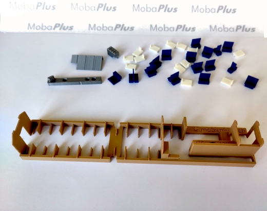 Inneneinrichtung für HAG Speisewagen EW I (10 Fenster)