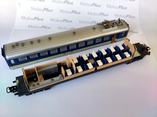 Inneneinrichtung für HAG Speisewagen EW I (10 Fenster)
