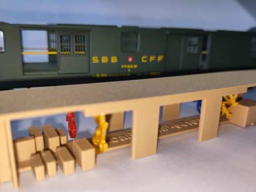 Inneneinrichtung für HAG EW I Gepäckwagen (Art. 410/411, 465/466, 766/767)