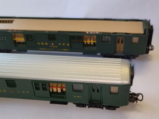 Inneneinrichtung für HAG EW I Gepäckwagen (Art. 410/411, 465/466, 766/767)