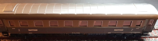Inneneinrichtung für Märklin 4036 4037, Primex 4192 4193: DB / FS / CIWL Grossraumwagen