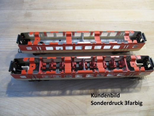 Inneneinrichtung für Märklin 4066 4034: SBB / ÖBB Schnellzugwagen 1. Klasse