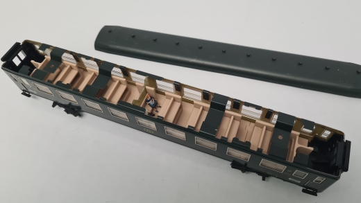 Inneneinrichtung für Märklin 4069: SNCB D-ZUG Liegewagen