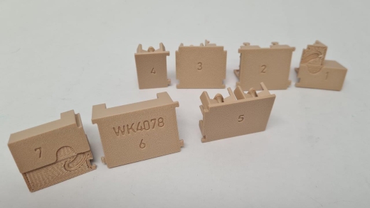 Inneneinrichtung für Märklin 4078: DB Halbspeisewagen Kakadu