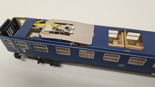 Inneneinrichtung für Märklin 4032: DB D-Zug 1. Klasse Abteilwagen