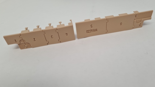 Inneneinrichtung für Märklin 4030: SJ Personenwagen 1./2. Klasse