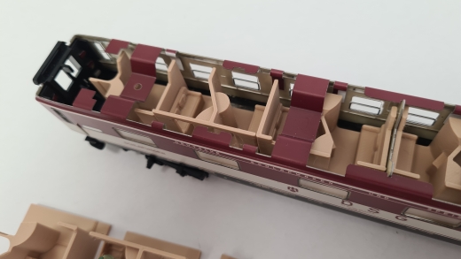 Inneneinrichtung für Märklin 4064 40542 4130, Primex 4199 4010: D-ZUG Schlafwagen