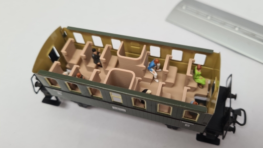 Inneneinrichtung für Märklin 4000 327/1 4040: Donnerbüchse