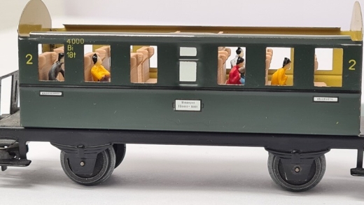 Inneneinrichtung für Märklin 4000 327/1 4040: Donnerbüchse (2er Set)