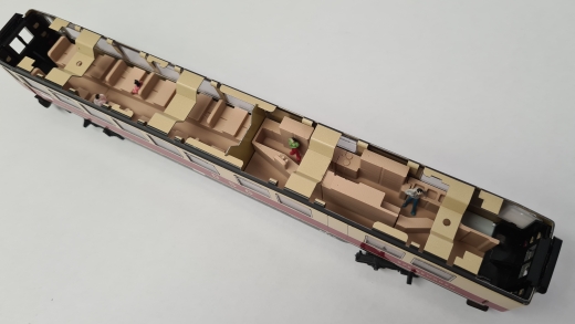 Inneneinrichtung für Märklin 4057: DB TEE Speisewagen