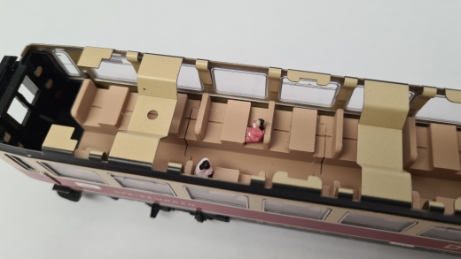 Inneneinrichtung für Märklin 4057: DB TEE Speisewagen