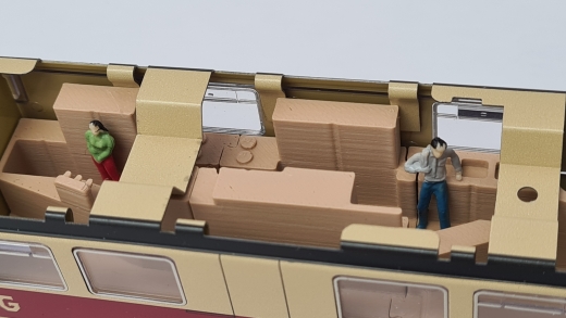 Inneneinrichtung für Märklin 4057: DB TEE Speisewagen