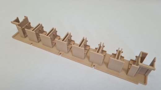 Inneneinrichtung für Märklin 4070 4071: RAm TEE Abteilwagen (LED-Leiste)