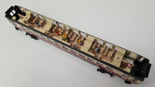 Inneneinrichtung für Märklin 4056: DB TEE Grossraumwagen