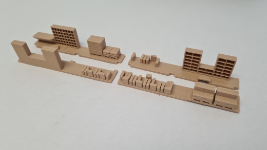 Inneneinrichtung für Märklin 346/4 4012 4021: DB / SJ Gepäckwagen Schürzenwagen D-Zug
