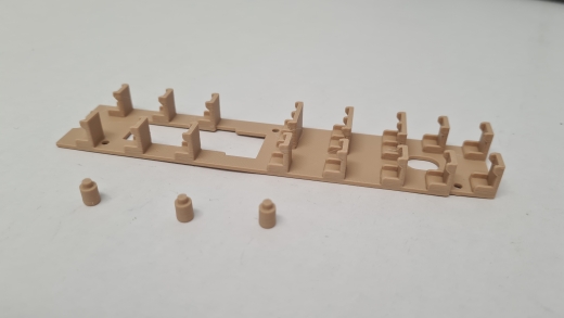 Inneneinrichtung für Märklin 3077: Schienenzeppelin