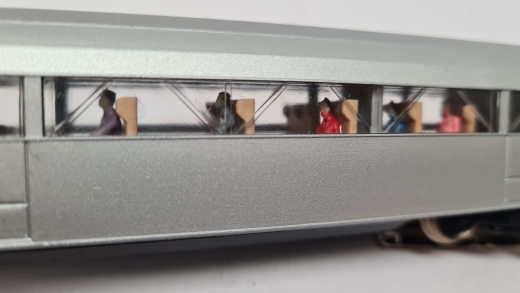 Inneneinrichtung für Märklin 3077: Schienenzeppelin