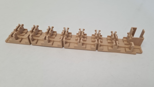 Inneneinrichtung für Märklin 4070 4071: RAm TEE Grossraumw. (Plexiglasleiste)