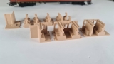 Inneneinrichtung für Märklin 4030: SJ Personenwagen 1./2. Klasse