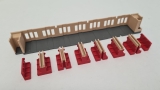 Inneneinrichtung für Märklin 4070 4071: RAm TEE Abteilwagen (Bausatz, farbig)