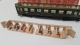 Inneneinrichtung für Märklin 346/1 346/6 4006 4014 4020: DB Abteilwagen Schürzenwagen D-ZUG