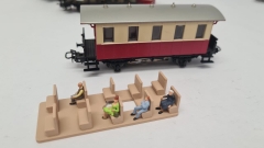 Inneneinrichtung für Märklin 4107: Privatbahn-Personenwagen (3er Set)