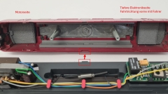 Führerstände für Märklin 3380 3382 3384 3780 : SBB Am 4/4, DB V200.1 V220